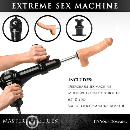 Ultimate Obedience Chair with Sex Machine - Sex Machines