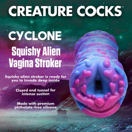 Cyclone Squishy Alien Vagina Stroker - Sex Toys