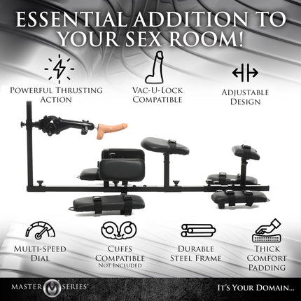 Subversion Deluxe Stockade with Sex Machine - Sex Machines