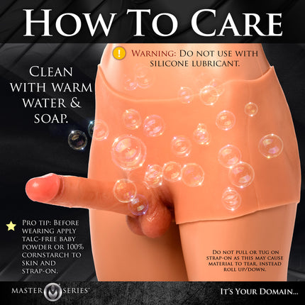 Boner Briefs Silicone Penis Strap On - Sex Toys