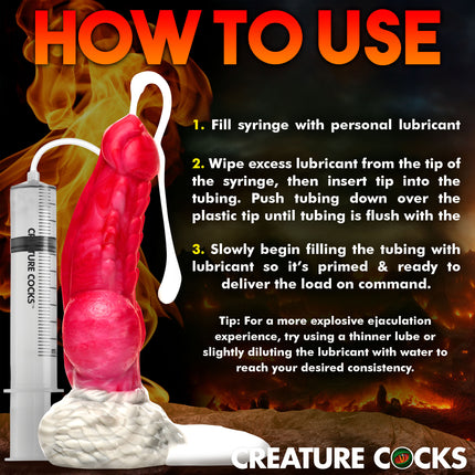 Resurrector Phoenix Squirting Silicone Dildo - Sex Toys