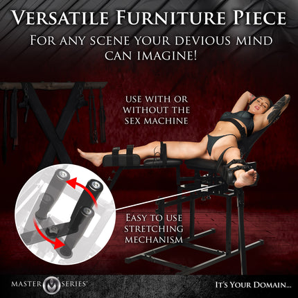 Leg Spreader Obedience Chair with Sex Machine - Sex Machines