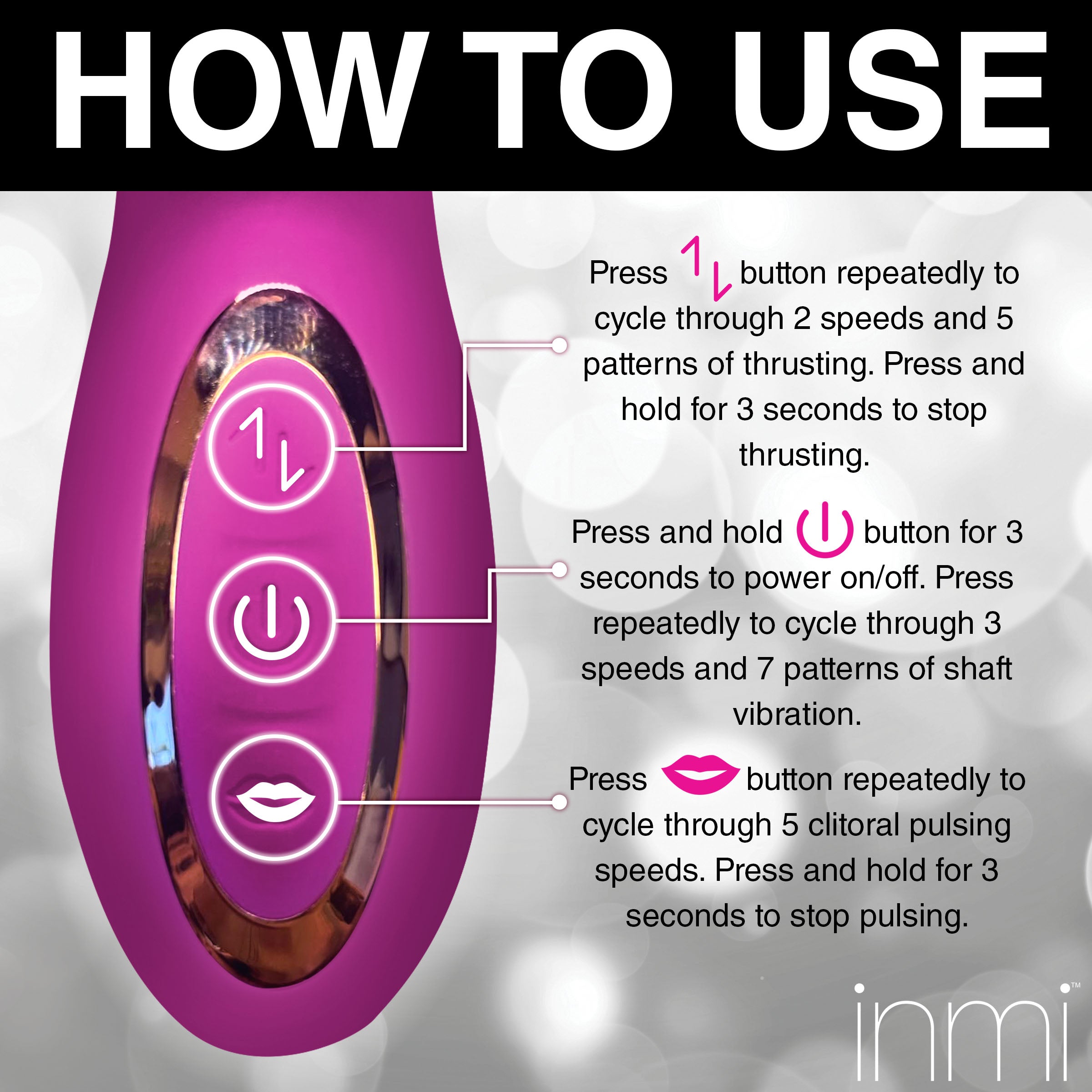 Bumping Bunny Thrusting & Pulsing Silicone Rabbit Vibrator Kink Store Bumping Bunny Thrusting & Pulsing Silicone Rabbit Vibrator Kink Store