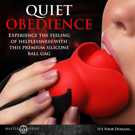 Gag Order Extreme Silicone Ball Gag - BDSM Toys