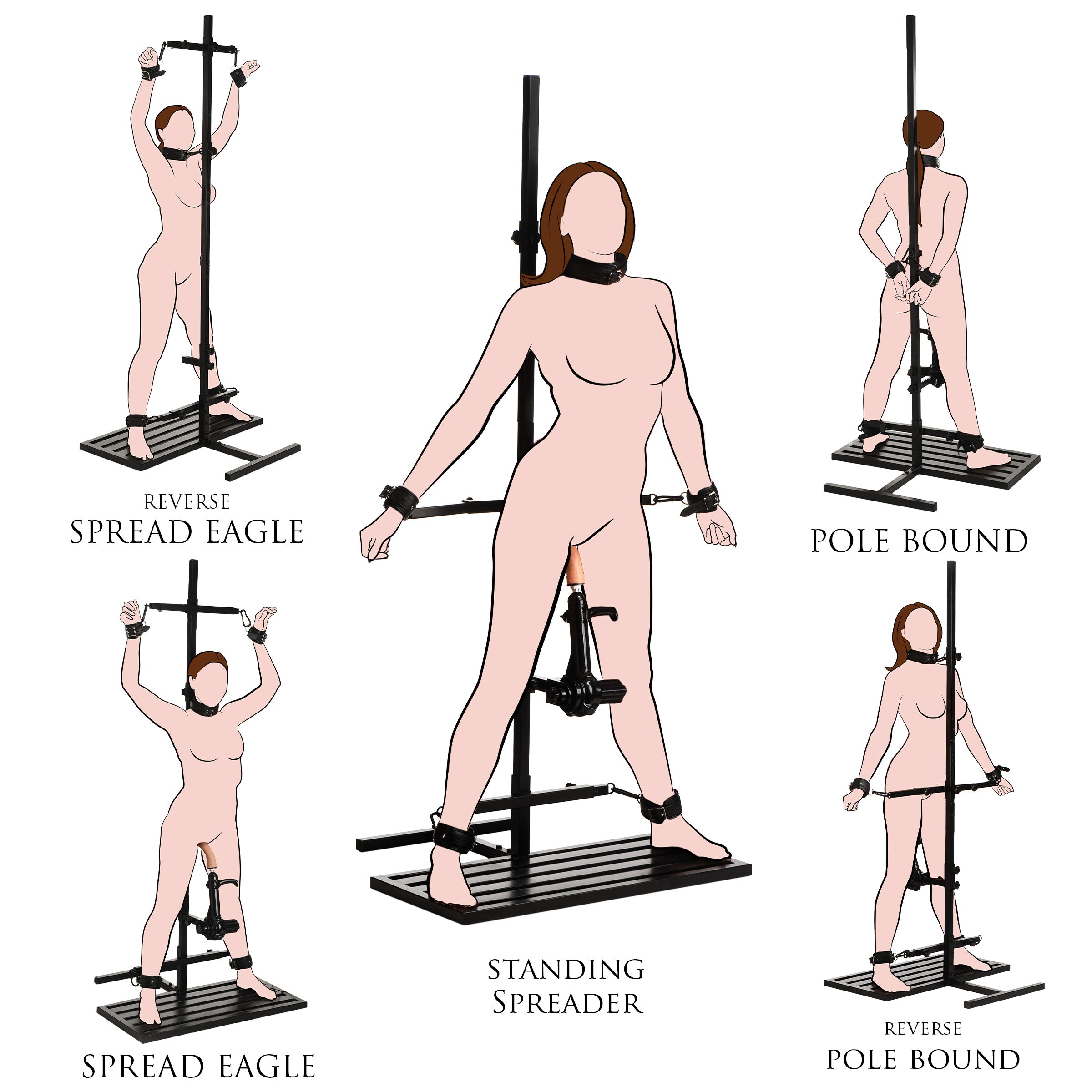 Bondage Orgasm Overload Stand Kink Store Bondage Orgasm Overload Stand Kink Store