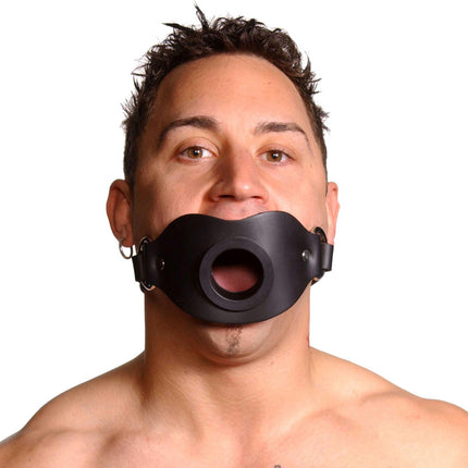 Feeder Locking Open Mouth Gag - BDSM Toys