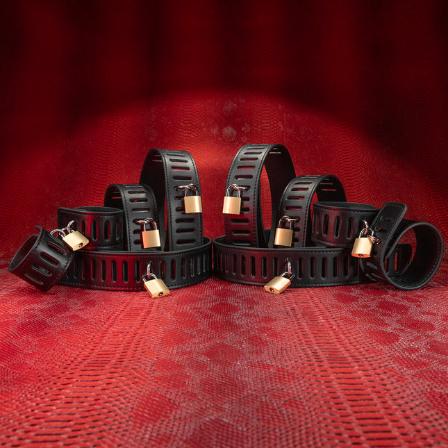 Leather Restraints for BDSM and Bondage | Kink Store Leather Restraints for BDSM and Bondage | Kink Store