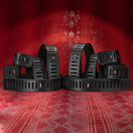 Secure Leather Bondage Ten Piece Restraint Set