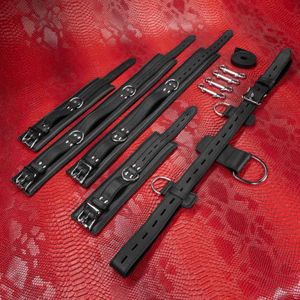 Submission Set: Signature Leather Restraint Kit By Kink