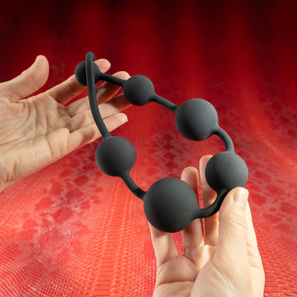 Silicone Anal Beads by KINK