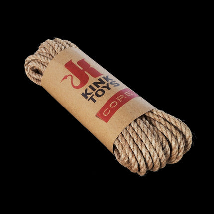 Hemp Bondage Rope 50ft 6mm by Kink - Bondage Toys