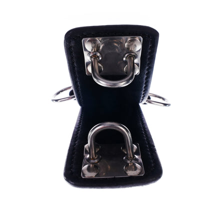 Secure Cuffs with D-Rings and Locks by Kink - Bondage Toys