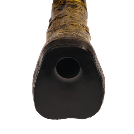 Fusion Rod 8.5” Silicone Dildo Vapor Gold by Kink - Sex Toys