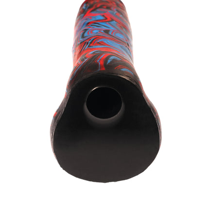 Shadowcaster 8" Silicone Dildo Vapor Blue and Red by Kink - Sex Toys