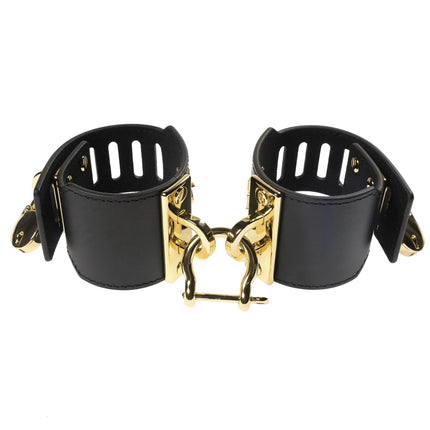 Gold Eclipse Wrist Cuff Set by Kink