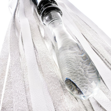 Glass Handle Flogger by Kink - BDSM Toys