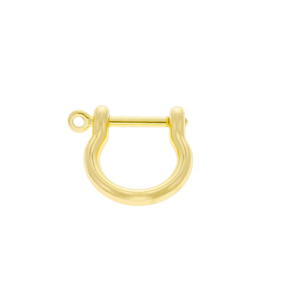 Gold Eclipse Anchor Shackle by Kink - Bondage Toys