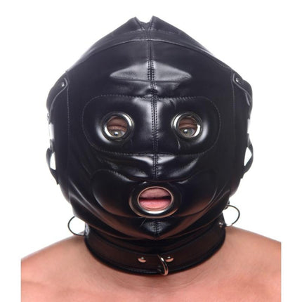 Bondage Hood with Penis Gag - BDSM Toys