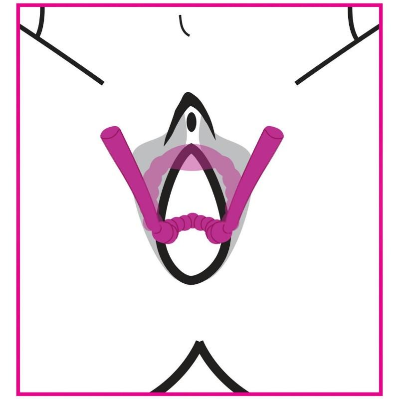 Petal Pusher Silicone Labia Spreader | KinkStore Kink Store Petal Pusher Silicone Labia Spreader | KinkStore Kink Store