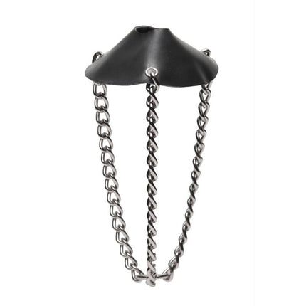 Leather Parachute Ball Stretcher - BDSM Toys
