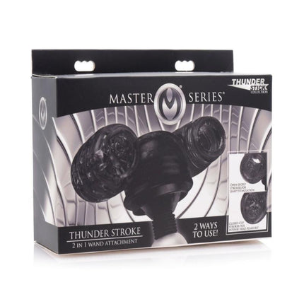 Thunder Stroke 2 in 1 Wand Masturbation Attachment - Sex Toys
