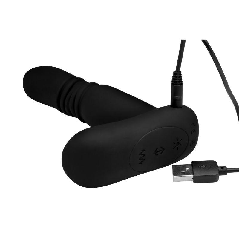 Silicone Thrusting Anal Plug With Remote Control | KinkStore Kink Store Silicone Thrusting Anal Plug With Remote Control | KinkStore Kink Store