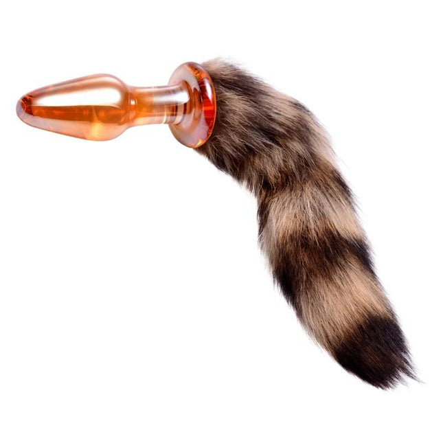 Fox Tail Glass Anal Plug - Sex Toys