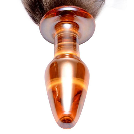 Fox Tail Glass Anal Plug - Sex Toys