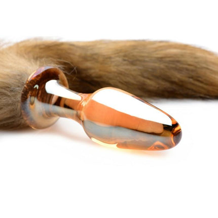 Fox Tail Glass Anal Plug - Sex Toys