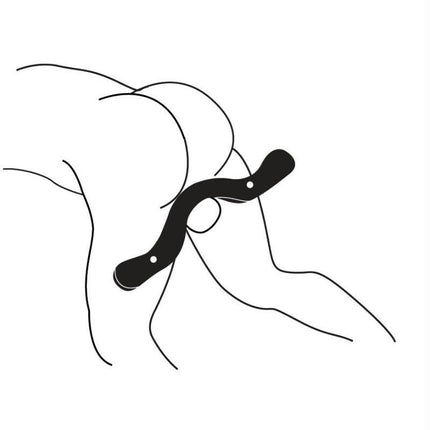 The Enforcer Black Wooden Humbler - BDSM Toys