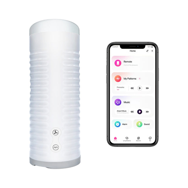 Lovense Max 2 Bluetooth Masturbator - Neutral Sleeve Kink Store Lovense Max 2 Bluetooth Masturbator - Neutral Sleeve Kink Store