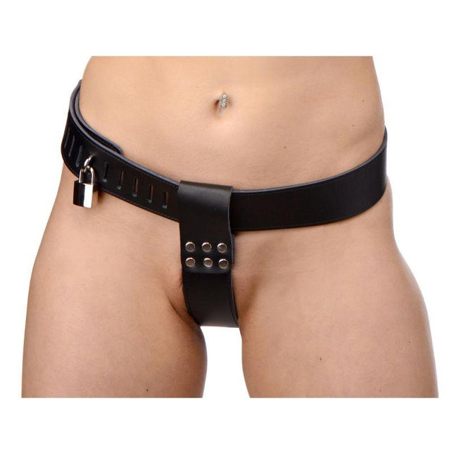 Adjustable Female Chastity Belt - BDSM Toys