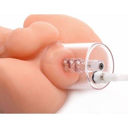 Anal Pump Cylinder with Stimulator Shaft - BDSM Toys