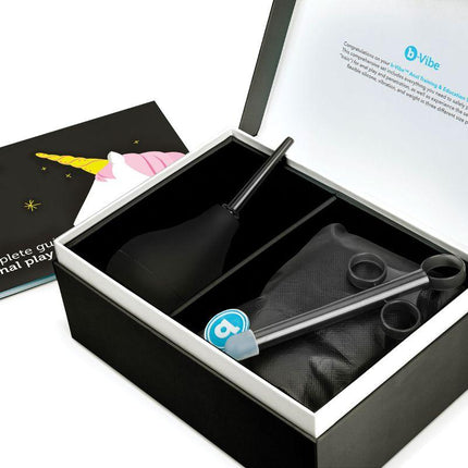 b-Vibe 7-Piece Anal Training & Education Set Black - Sex Toys