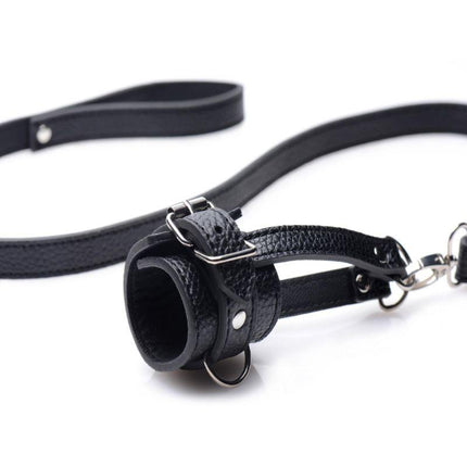 Ball Stretcher With Leash - BDSM Toys
