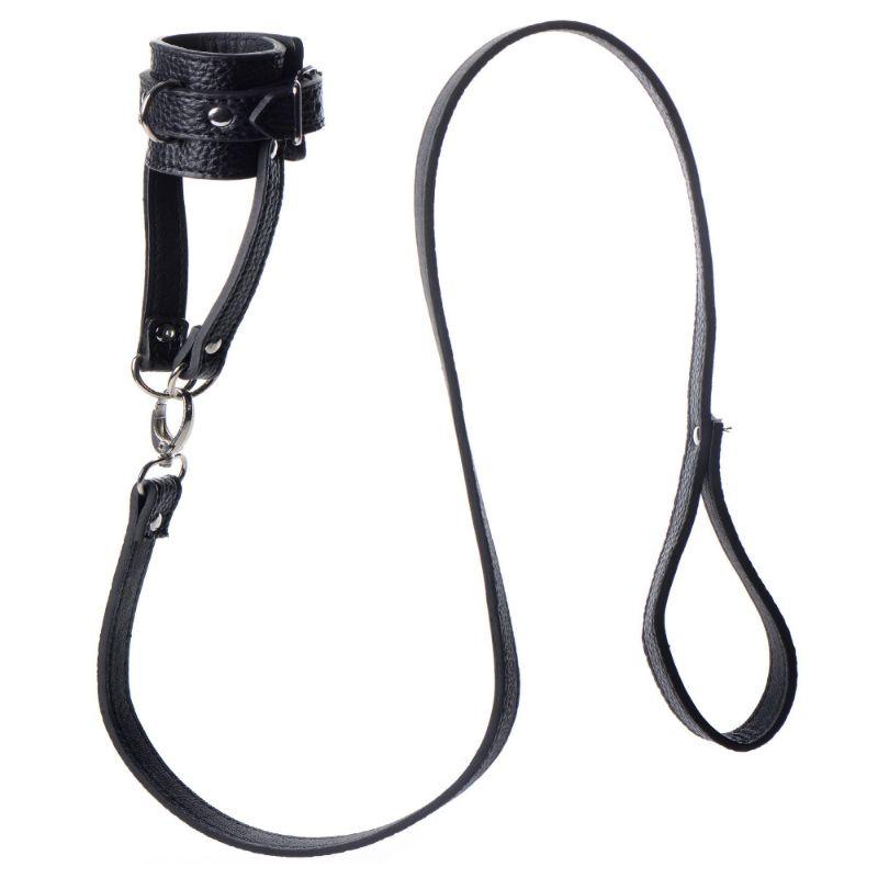 Ball Stretcher With Leash | KinkStore Kink Store Ball Stretcher With Leash | KinkStore Kink Store