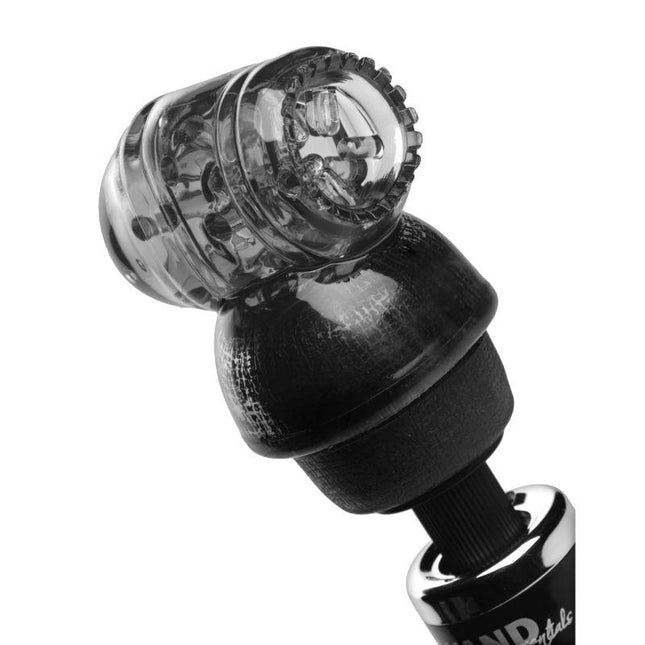 Black Vibra Cup Male Masturbation Wand Attachment | KinkStore Kink Store Black Vibra Cup Male Masturbation Wand Attachment | KinkStore Kink Store