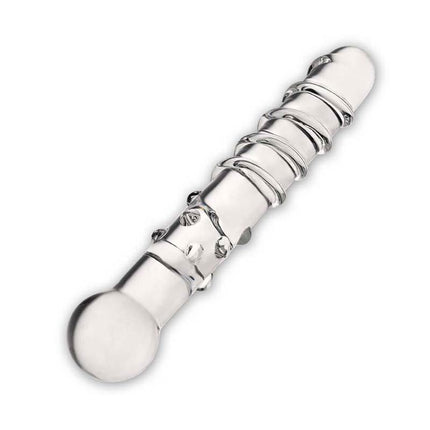 Glas 7 in. Callisto Clear Glass Dildo - Sex Toys
