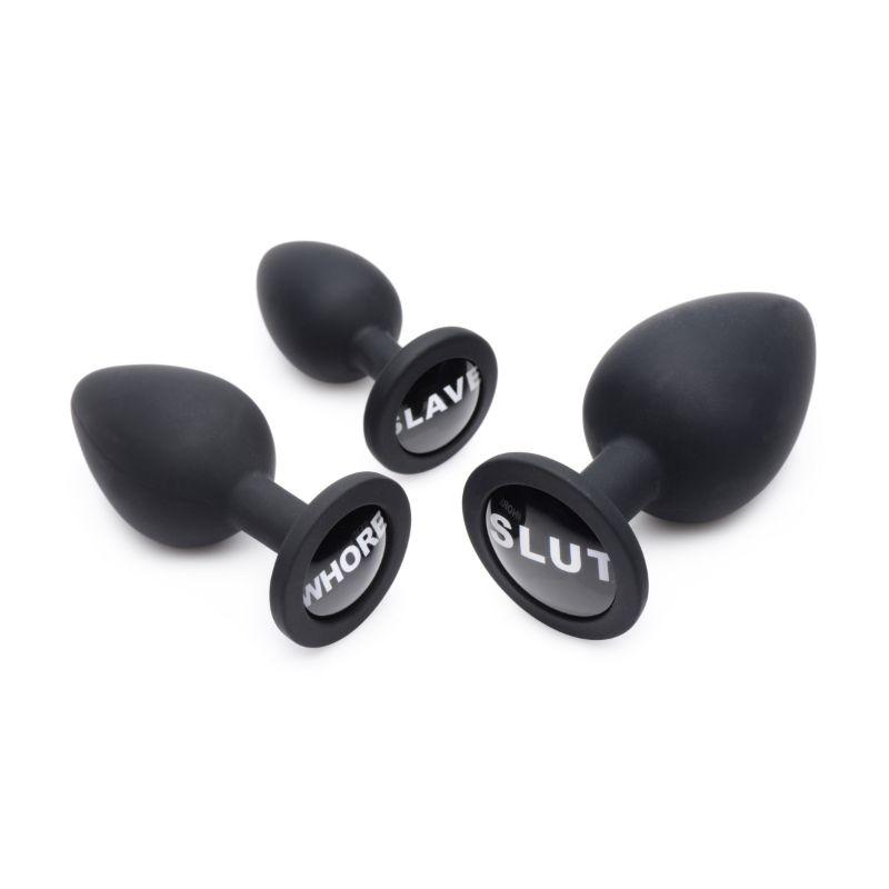comment utiliser un plug anal 3 Hearts Gem - Anal Plug Set - Red