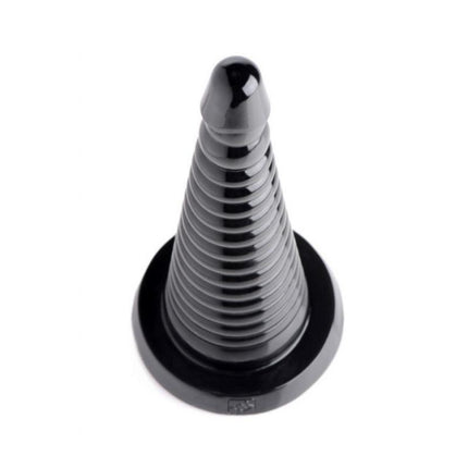 Giant Ribbed Anal Cone - Sex Toys