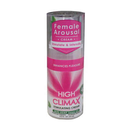 High Climax Female Stimulant with Hemp Seed Oil 0.5 fl. oz. bottle - Sex Toys