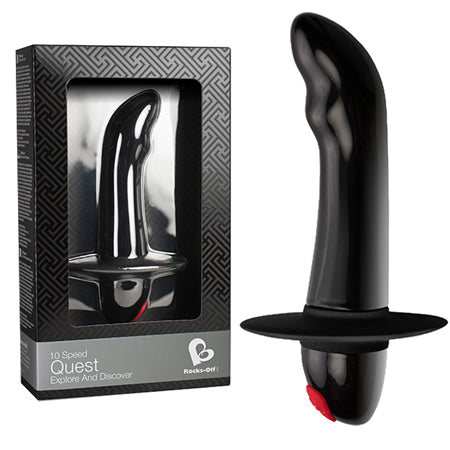 Quest Prostate Bullet Black - Sex Toys