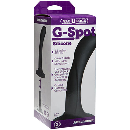 Vac-U-Lock G-Spot Silicone Black - Sex Toys