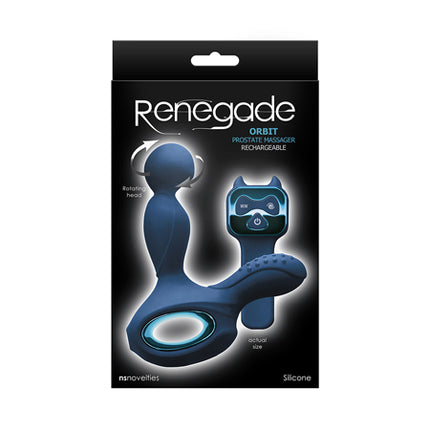 Renegade Orbit Prostate Massager Blue - Sex Toys
