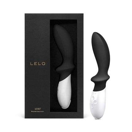LELO LOKI Rechargeable Prostate Vibrator Obsidian Black - Sex Toys