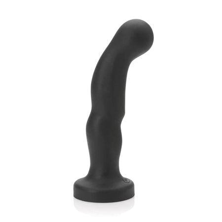 Tantus P-Spot Vibrating Dildo Black Onyx - Sex Toys