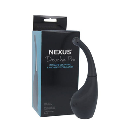 Nexus Douche Pro Prostate Anal Douche Black - Sex Toys