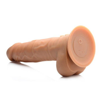Power Pounder Realistic Thrusting Silicone Dildo - Sex Toys