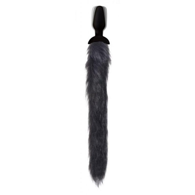 Remote Control Vibrating Fox Tail Anal Plug - Sex Toys