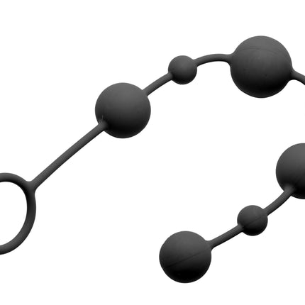 Linger Graduated Silicone Anal Beads - Sex Toys